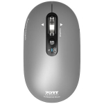 Port Connect PURE MAC 910009, juhtmevaba optiline hiir, Bluetooth, 2.4 GHz, 1000/1600/2400/3200 DPI, 4 nuppu, kerimisratas
