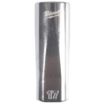 Milwaukee 4932498821, 3/8" 12-tahuline pikem mutter, 17 mm, 4 lamedat k&uuml;lge, kroomitud