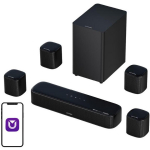 Ultimea Aura A60 heliriba U2621, 7.1 kanalit, Dolby Atmos, 350W, HDMI eARC, Bluetooth 5.3, 8 k&otilde;larit, BassMX, SurroundX