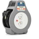Montis Przedłużacz domowy zwijany 10m MT189 2 AC outlet(s)