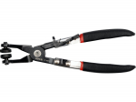 Yato Voolikuklambrite tangid YT-0651, 215mm, 4mm, 12mm, PVC, s&uuml;sinikteras, 40 HRC, keeratud, 45˚, lukustus
