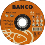 L&otilde;ikeketas A46R INOX+Fe T41, 125x1,0x22,23mm, 10 tk.; 3911-125-IM-10P BAHCO
