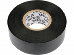 Isolatsioonilint 0,19mm 25mmx20M must YT-8174 YATO