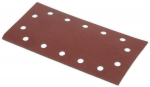Liivapaber ristk&uuml;lik 115x240mm - G180 - 5 tk, KREATOR, KRT203008, Terade suurus (P): 180, Auged: 14