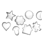 Piparkoogivormi komplekt 8 tk. assortii  1415837