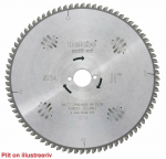 L&otilde;ikeketas Multi Cut 216x2,6/1,6x30, z60, FZ/TZ, -5&deg;, Metabo, 628083000, KS 216 / KGS 216 / KGS 216 Plus