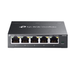 TP-Link ES205G v&otilde;rgul&uuml;liti Omada Easy-Managed 5&times; Gigabit 10/100/1000 Mbps RJ45 VLAN QoS kompaktne ventilaatorivaba disain Must