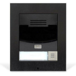 ENTRY PANEL IP SOLO W/O CAMERA/BLACK 9155301BS 2N