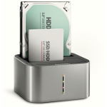 Axagon dokkimisjaam ADSA-DC, USB-C, 5Gbps, 2 x 2.5"/3.5" SATA, UASP, TRIM, ketaste magamise tugi