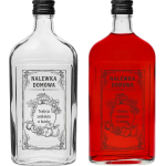 Browin flask 631767, 500 ml, must screw cap, dekoratiivne print "Kodu lik&ouml;&ouml;r"