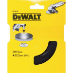 Dewalt Kiuddiski Toetuspadi DT3610-QZ 115 mm, 1 tk, &uuml;hilduv kaabliga ja juhtmeta nurklihvijatega, spiraalventilatsioon