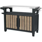 Keter Grillilaud 29214729 pruun, 270 L, 134 x 52 x 90cm, 2 ratast, vastupidav pind, paneeli konstruktsioon