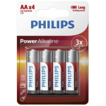 Philips Aku LR6/AA 3840029, 1,5 V, 4 tk, Alkaline, &Uuml;hekordne