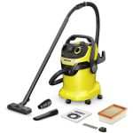 Karcher Tolmuimeja niiske ja kuiva puhastamise WD 5 Control P 25/5/22 1.628-317.0, 1200W, 25l, 5m kaabel, 2.2m voolik, Bluetooth