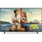 Sony Teler, K75S35B.CEI, 75'', 3840 x 2160, 4K UHD, Nutikas TV, Google TV, Dolby Vision, Bluetooth, 4xHDMI, 2xUSB
