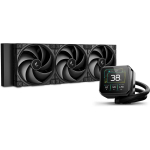Deepcool vedelikjahutus SPARTACUS 360 R-SPT360-BKDSMP-G-1, 79.89 cfm, 3 ventilaatorit, PWM tugi, RGB, 410 mm torud