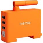 Meross EM06P-EU nutikas Wi-Fi energia monitor, 6 kanalit, 150 A, Wi-Fi, Bluetooth, DIN raudtee paigaldus