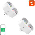Gosund nutikas pistik SP211-2pack, 100-240V, 3680W, 2 pistikut, LED, nutikas juhtimine