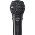 Shure SV200 mikrofon, 1xXLR, DC, d&uuml;naamiline mikrofon, must, kaabeldatud, 600 &Omega;, 50-15000 Hz, unidirektsionaalne