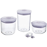 Gastroback vaakumianumate komplekt 46110, 3 tk, 2l, 1.4l, 0.7l, l&auml;bipaistev, plastmass, &otilde;hukindel s&auml;ilitamine