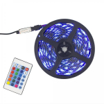 White Shark LED riba HELIOS-5, 5 m, 5-12 V, IP65, 30 LED, 5 W, kaugjuhtimispult