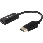 Sandberg adapter DisplayPort>HDMI 508-28, 20cm, v/1.1, v/1.3a, kuni 1080P 60Hz