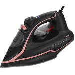 Lafe Aurutootja SteamPro LAFZEL47581, 2200 W, 10&ndash;25 g/min, 80 g, 230 ml, Keraamika, must, punane, Jah, Jah, Jah, Jah