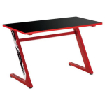 White Shark M&auml;ngulaud GD-ZZ-RED, 1380mm x 675mm x 25mm, MDF, teras, must ja punane, 50kg