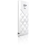 Silicon Power USB m&auml;lupulk Ultima U03 SP008GBUF2U03V1W, 8 GB, USB Type-A, valge, 0-70 &deg;C, CE, FCC