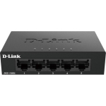 D-Link Ethernet Switch DGS-105GL/E, 5x10/100/1000, Halduse, 10 Gbps, 2000 MAC aadressi
