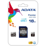 Adata Premier m&auml;lukaart ASDH16GUICL10-R, 16 GB, SDHC, 30 MB/s, 10 MB/s, k&otilde;rge vastupidavus