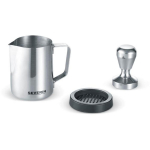 Severin ZB 5996, barista komplekt, 51mm, 800g, h&otilde;bedane, piimavahustaja kann, tamper, silikoonmatt