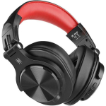 Oneodio Fusion A70 Black Red juhtmeta k&otilde;rvaklapid, 50h, 32&Omega;, 40mm, Bluetooth 5.2, 3.5mm, USB-C, mikrofon, m&uuml;rasummutus