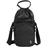 Tomtoc GameOn-G50 JoyCarry Sling Bag G50S1D1, Nintendo Switch 2, must, veekindel, YKK t&otilde;mblukud