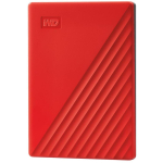 Western Digital My Passport external hard drive 2 TB 2.5" 3.2 Gen 1 (3.1 Gen 1) Red