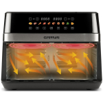 G3 Ferrari G10223 fryer Double 12 L Stand-alone 2200 W Hot air fryer Black, Stainless steel