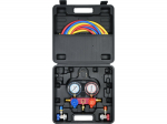 Yato &Otilde;hukonditsioneeri teeninduskomplekt YT-72990, 6tk, 0-0.8MPa, 0-120psi, 0-3.4MPa, 0-500psi, 145x3cm voolikud, 72mm manomeeter