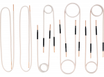 Induktsioonspiraalide komplekt 8 tk induktsioonsoojendile YT-05880 YT-82860 YATO