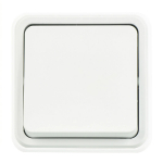 Slēdzis v/a, 1 taustiņ&scaron;, balts, MISYA 01051100-100101, G&Uuml;NSAN