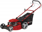 Zāles pļāvējs ar benzīna dzinēju, EINHELL, 3404333, 51 cm grie&scaron;anas platums, 6 augstuma regulē&scaron;anas līmeņi, 70 l zāles savācējs