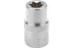 E14 6-punktiline pea JCB JCB-54614 1/2" ruut CrV teras