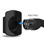 EV Charge Type 2 kaablihoidik ja pistiku dokk seinale paigaldamiseks