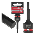 Tvardy l&ouml;&ouml;km&uuml;ts 1/2" H5 T00217-05, H5, 1/2" paigaldusm&uuml;ts, kvaliteetne CR-MO teras, HEX ots, l&ouml;&ouml;km&uuml;ts