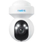 V&auml;litingimustes kasutatav nutikas 5 MP PTZ WiFi j&auml;lgimiskaamera liikumisel aktiveeruvate prožektorite E Series E540 WCEO5MP06PTAF Reolink