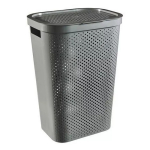 Pesukorv Infinity Recycled 60L Curver 0804754G43 44x35x60cm tumehall
