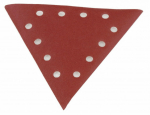 Kolmnurkne liivapaber P120, Scheppach, 7903800603, 10tk
