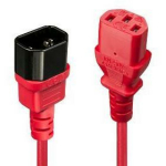 Lindy 30478 Toitekaabli pikendus 2m, Punane, 0.18kg