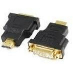 Gembird adapter HDMI DVI-le, A-HDMI-DVI-3, DVI-emane, kuldkattega kontaktid