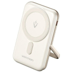 Vention Power Bank FHNW0 10000mAh, 20W PD, 3A, automaatne magnetiline laadimine, valge, 1 Type-C port