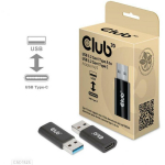 Club3D USB adapter CAC-1525 USB 3.2 Gen1 Type A kuni Type C, 1 USB-C, 1 USB 3.2, must